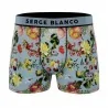 Set van 3 herenboxershorts in microvezel (Herenboxershorts) Serge Blanco chez FrenchMarket