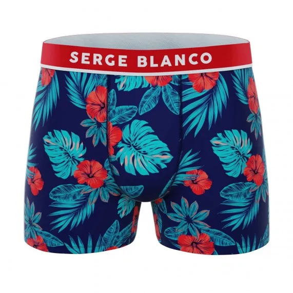 Lot de 3 Boxers Homme Microfibre (Lot boxers Homme) Serge Blanco chez FrenchMarket