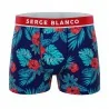 Set van 3 herenboxershorts in microvezel (Herenboxershorts) Serge Blanco chez FrenchMarket