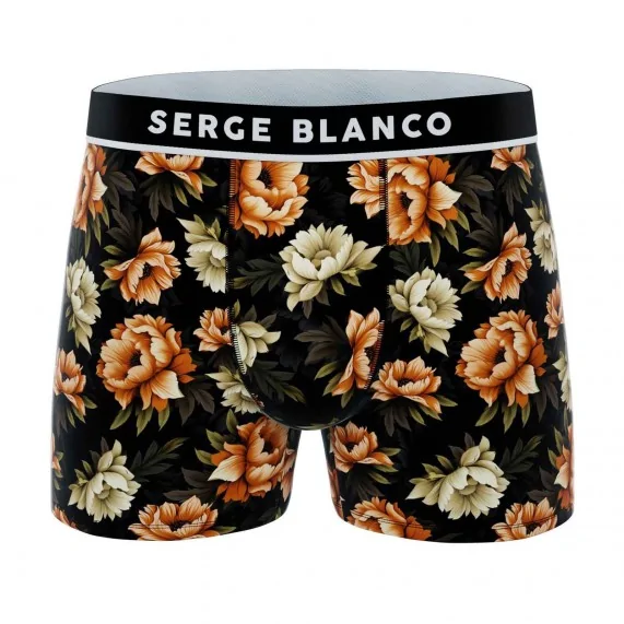 Lot de 3 Boxers Homme Microfibre (Lot boxers Homme) Serge Blanco chez FrenchMarket