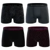 4er-Pack Herren-Boxershorts aus Baumwolle "Casual" (Boxershorts für Männer) Serge Blanco auf FrenchMarket