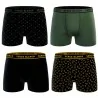 Set di 4 boxer casual da uomo in cotone (Boxer da uomo) Serge Blanco chez FrenchMarket