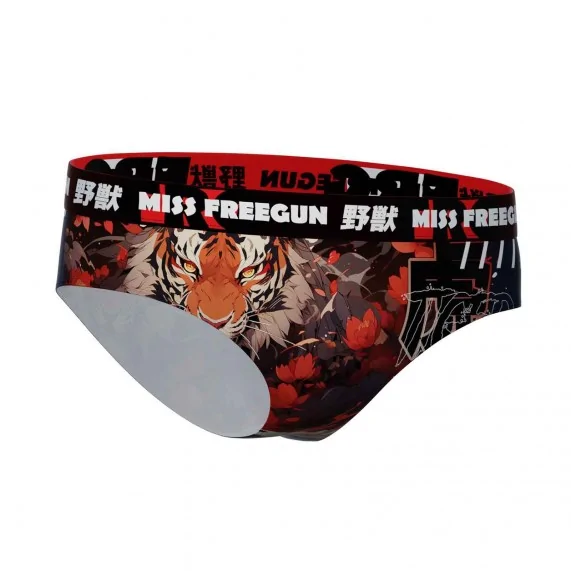 Pack de 5 calzoncillos bóxer de microfibra para mujer (Boxers) Freegun chez FrenchMarket