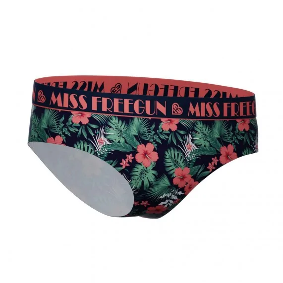 Lot de 5 Boxers Femme en Microfibre (Boxer Femme) Freegun chez FrenchMarket