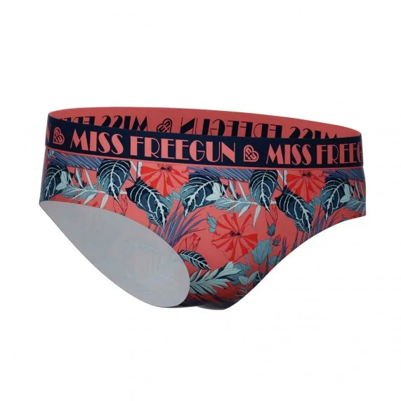 Pack de 5 calzoncillos bóxer de microfibra para mujer (Boxers) Freegun chez FrenchMarket