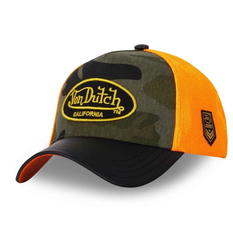 Orange von dutch hat on sale