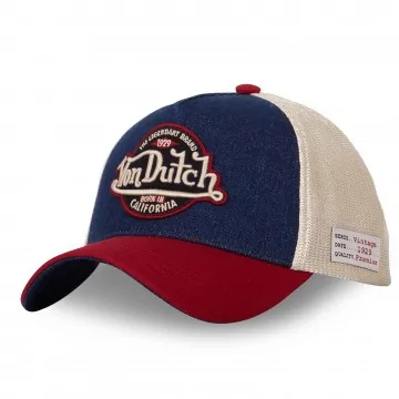 Gorra Vintage Jean's Trucker (Gorras) Von Dutch chez FrenchMarket