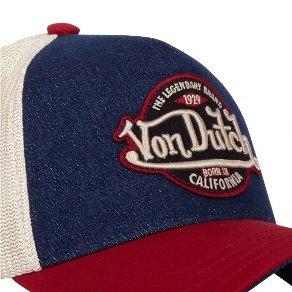 Gorra Vintage Jean's Trucker (Gorras) Von Dutch chez FrenchMarket