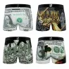 Set van 4 Premium Dollars jongensboxershorts (Jongensboxershort) Freegun chez FrenchMarket