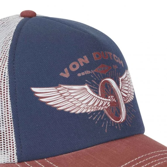 Von Dutch Casquette Square Style Trucker Crew4 (Cappellino) Von Dutch chez FrenchMarket