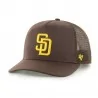 MLB San Diego Padres "Mesh Hitch" Trucker Cap (Caps) '47 Brand chez FrenchMarket