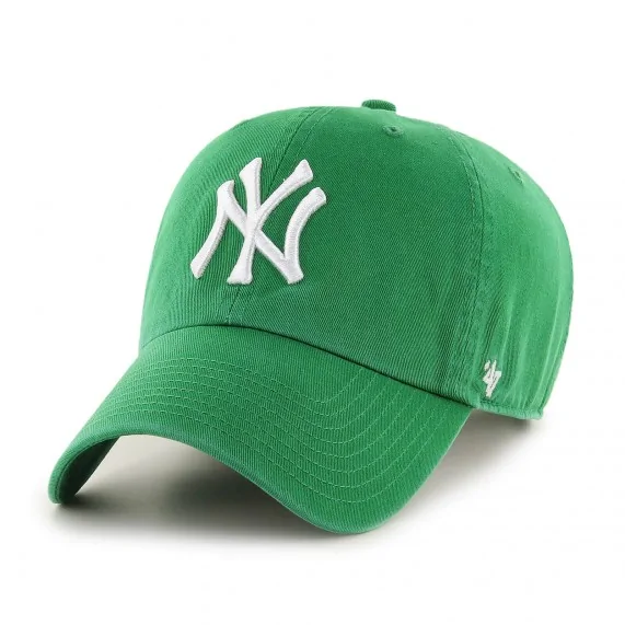 Casquette MLB New York Yankees "Clean Up" Vert (Casquettes) '47 Brand chez FrenchMarket