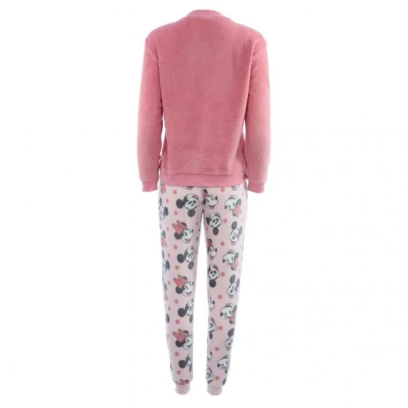 Disney - Minnie en Mickey Fleece Pyjama Set voor dames (Pyjama sets) French Market chez FrenchMarket