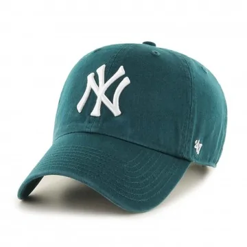 Cappello MLB New York Yankees "Clean Up" Verde (Cappellino) '47 Brand chez FrenchMarket