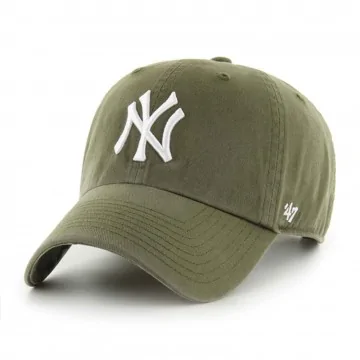 Cappello MLB New York Yankees "Clean Up" Verde (Cappellino) '47 Brand chez FrenchMarket