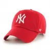 Cappellino MLB New York Yankees "Clean Up" Rosso (Cappellino) '47 Brand chez FrenchMarket