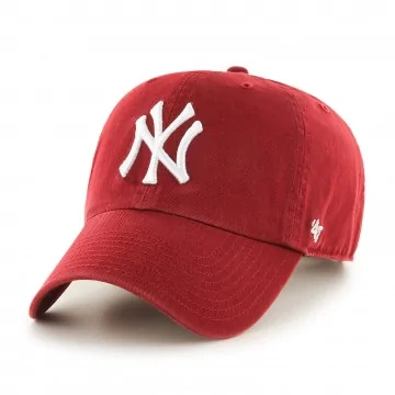 Cappellino MLB New York Yankees "Clean Up" Rosso (Cappellino) '47 Brand chez FrenchMarket