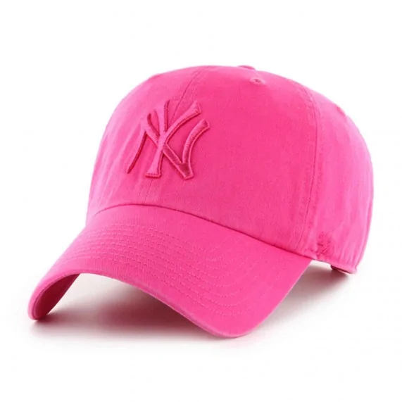 MLB New York Yankees "Clean Up" Cap Pink (Caps) '47 Brand on FrenchMarket