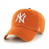 Cappellino MLB New York Yankees "Clean Up" Arancione (Cappellino) '47 Brand chez FrenchMarket