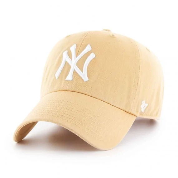 Cappellino giallo "Clean Up" MLB New York Yankees (Cappellino) '47 Brand chez FrenchMarket