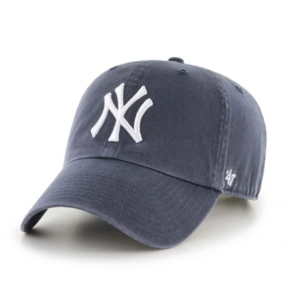 MLB New York Yankees "Clean Up" Bleu (Cappellino) '47 Brand chez FrenchMarket