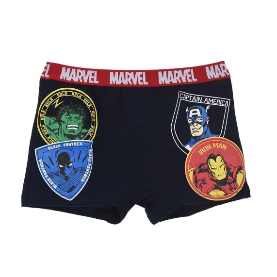 Set van 4 Marvel Avenger katoenen boxers voor jongens (Jongensboxershort) French Market chez FrenchMarket