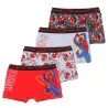 Set di 4 boxer in cotone Spider-Man per ragazzi (Boxer) French Market chez FrenchMarket