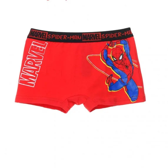 Set di 4 boxer in cotone Spider-Man per ragazzi (Boxer) French Market chez FrenchMarket