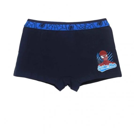 Set di 4 boxer in cotone Spider-Man per ragazzi (Boxer) French Market chez FrenchMarket