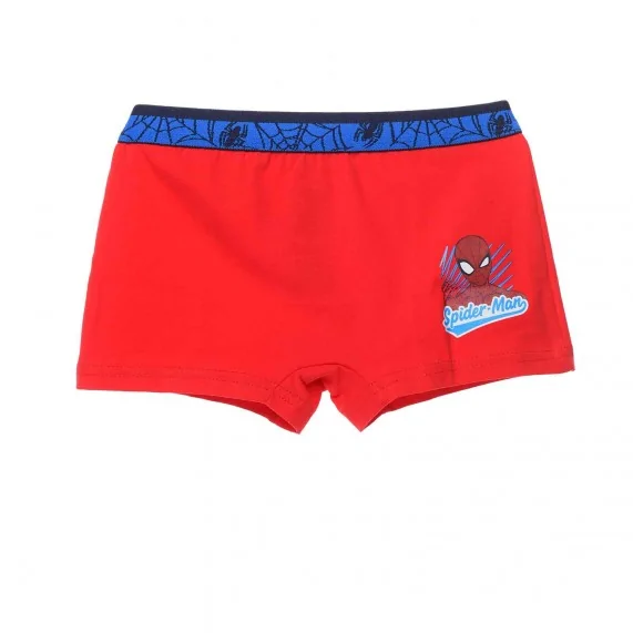 Set di 4 boxer in cotone Spider-Man per ragazzi (Boxer) French Market chez FrenchMarket