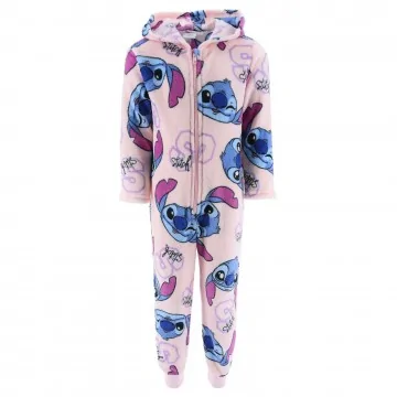 Lilo & Stitch - Girl's Fleece Playsuit Pyjamas (Pyjama Sets) French Market on FrenchMarket