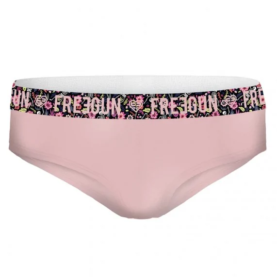 Juego de 4 bóxers de algodón para niñas (Boxers/Shorty) Freegun chez FrenchMarket