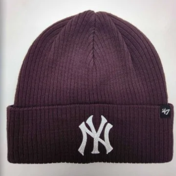 Bonnet MLB New York Yankees "Chain Stitch" (Bonnets) '47 Brand chez FrenchMarket