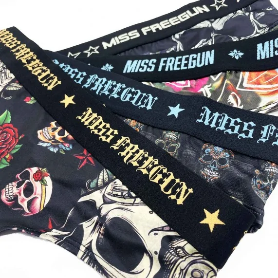 4er-Pack Boxershorts für Frauen aus Mikrofaser (Boxers - Höschen) Freegun auf FrenchMarket