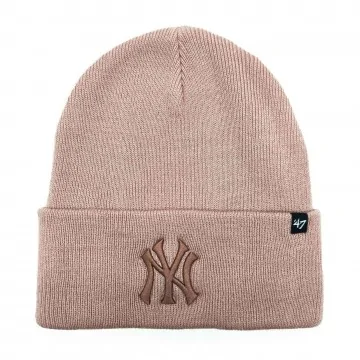 MLB New York Yankees Haymaker "Pink" Hat (Beanie) '47 Brand on FrenchMarket