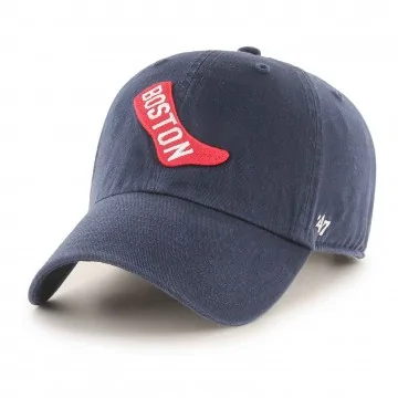 Gorra "Clean Up" de los Boston Red Sox de la MLB sin etiqueta de lazo (Gorras) '47 Brand chez FrenchMarket