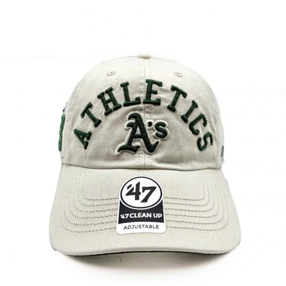 Cappellino MLB Oakland Athletics "Clubhouse Faber Clean Up (Cappellino) '47 Brand chez FrenchMarket