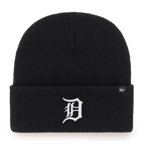 Bonnet MLB Detroit Tigers Haymaker "Black" (Bonnets) '47 Brand chez FrenchMarket