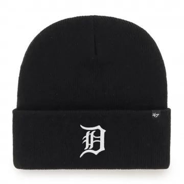 Bonnet MLB Detroit Tigers Haymaker "Black" (Bonnets) '47 Brand chez FrenchMarket