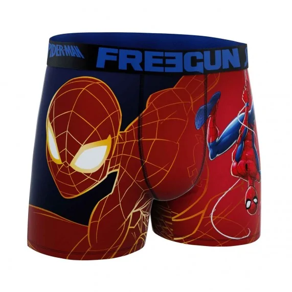 Set van 4 jongensboxershorts Ultimate Spider-Man (Jongensboxershort) Freegun chez FrenchMarket