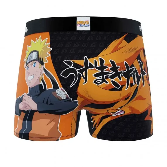 Boxer Mann Mikrofaser "Naruto Shippûden" (Boxershorts) Freegun auf FrenchMarket