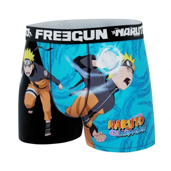 Boxers Homme Microfibre "Naruto Shippûden" (Boxers Homme) Freegun chez FrenchMarket