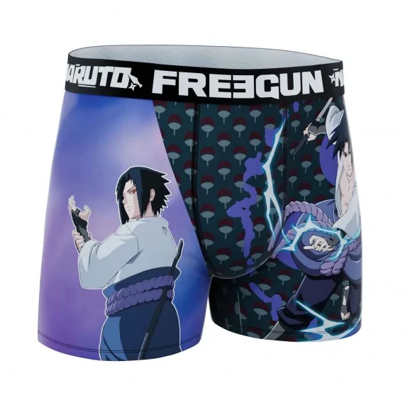 Set van 3 Naruto Shippûden Boxers voor Mannen (Herenboxershorts) Freegun chez FrenchMarket