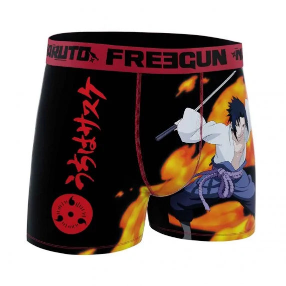 Set di 3 boxer Naruto Shippûden per uomo (Boxer da uomo) Freegun chez FrenchMarket