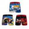 Lot de 3 Boxers Garçon Microfibre "Hot Wheels" (Lot boxers Garçon) Freegun chez FrenchMarket