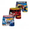 Lot de 3 Boxers Garçon Microfibre "Hot Wheels" (Lot boxers Garçon) Freegun chez FrenchMarket