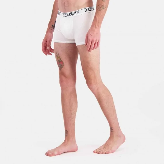 2er-Pack Boxershorts für Männer aus Baumwolle "Essentials" (Boxershorts für Männer) Le Coq Sportif auf FrenchMarket