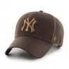 MLB New York Yankees MVP Snapback Cap Brown (Caps) '47 Brand on FrenchMarket