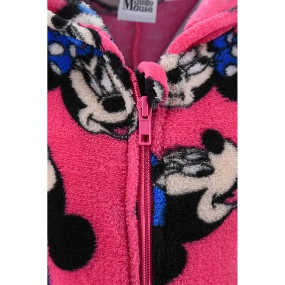 Disney Minnie Mouse - Girl's Fleece Playsuit Pyjamas (Pyjama Sets) French Market on FrenchMarket