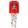 Disney Minnie Mouse - Conjunto de pijama de forro polar de invierno "Happy Christmas" para niña (Ensemble de Pyjama) French M...